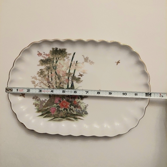 Vintage* 1980 Japanese Yamaji Decorative Plate - Picture 5 of 6